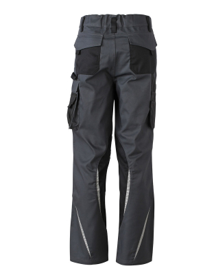 Bundhose Grau